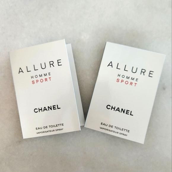 Chanel Allure Homme Sport 2 vials 1.5 ML each BNWT - Picture 1 of 2